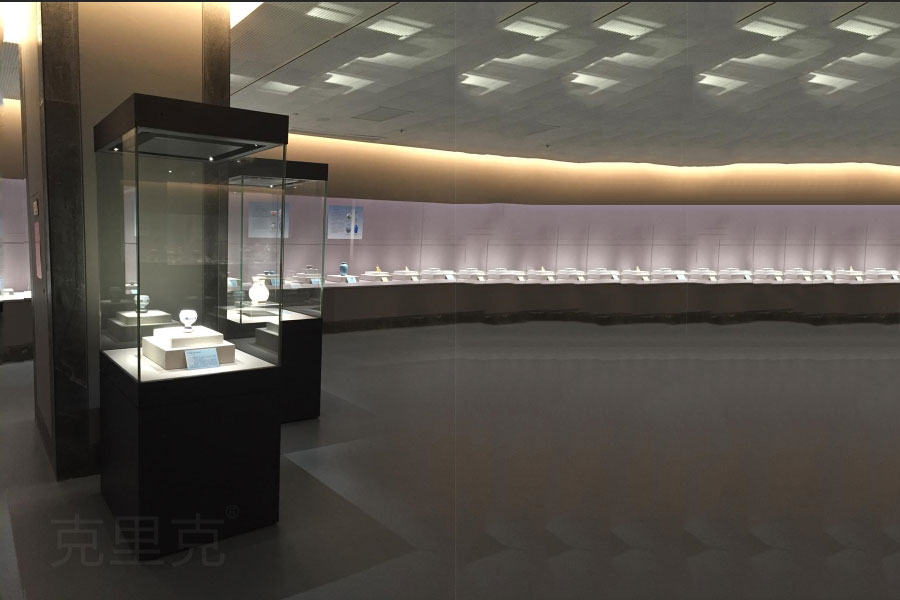 深圳市和暢園博物館展柜制作案例 深圳市和暢園博物館展柜制作案例