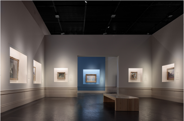 成都博物館玻璃壁龕展柜實拍效果圖 成都博物館玻璃壁龕展柜實拍效果圖